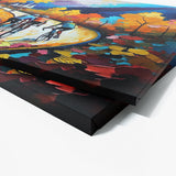 Cycling Vibrant Rich Road 1 Wall Art