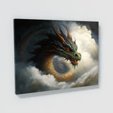 Dragon Art Dragon Clouds Mist 5 Wall Art