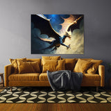 Dragon Art Dragon Flight 3 Wall Art