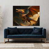 Dragon Art Dragon Flight 7 Wall Art