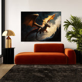 Dragon Art Dragon Flight 8 Wall Art