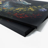 Dragon Art Dragon Flowers 6 Wall Art