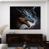 Dragon Art Dragon Thunderstorm 29 Wall Art
