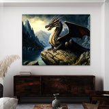 Dragon Art Majestic Dragon 1 Wall Art