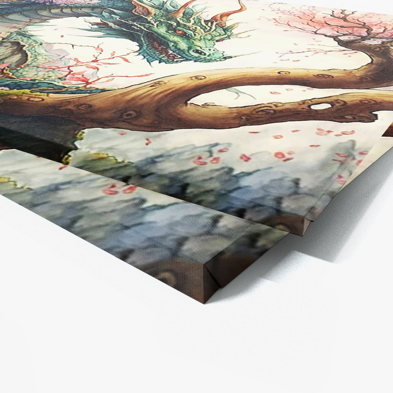 Dragon Art Watercolor 19 Wall Art