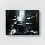Drum Art Dark 10 Wall Art