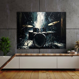 Drum Art Dark 10 Wall Art