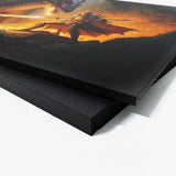 Fantasy Fiery Knight 26 Wall Art