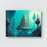 Fantasy Underwater City 37 Wall Art