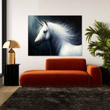 Fantasy Unicorn Portrait 1 Wall Art