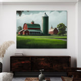 Farm Barn Silos 13 Wall Art