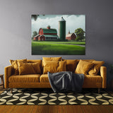 Farm Barn Silos 13 Wall Art