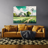 Farm Farmhouse Pasture 9 Wall Art