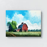 Farm Red Barn 6 Wall Art