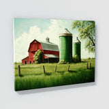 Farm Red Barn 8 Wall Art