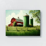 Farm Red Barn 8 Wall Art