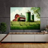 Farm Red Barn 8 Wall Art
