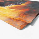 Firefighter Fire 3 Wall Art