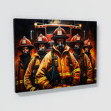 Firefighter Firefighters 7 Wall Art