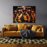 Firefighter Firefighters 7 Wall Art