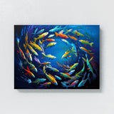 Fish Abstract 18 Wall Art