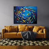 Fish Abstract 18 Wall Art