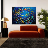 Fish Abstract 18 Wall Art