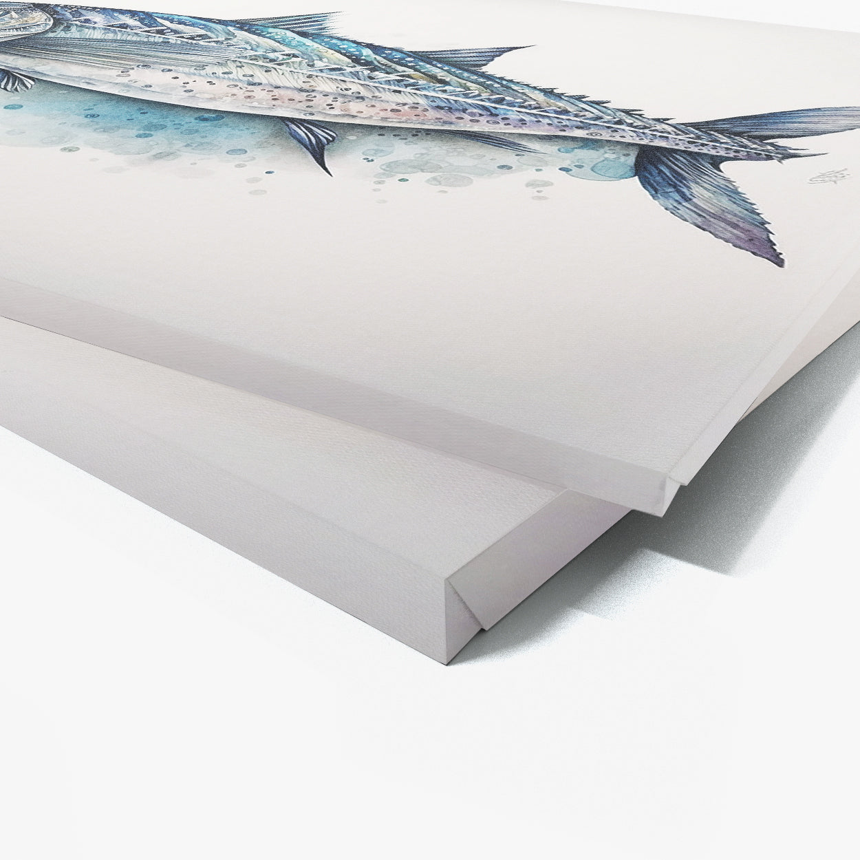 Fish Detailed Watercolor 21 Wall Art