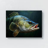 Fish Large Mouth Details 8 Wall Art