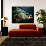 Fish Large Mouth Details 8 Wall Art