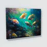 Fish Seascape Motion Water 12 Wall Art