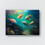 Fish Seascape Motion Water 12 Wall Art