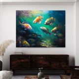 Fish Seascape Motion Water 12 Wall Art