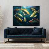 Fish Seascape Motion Water 6 Wall Art