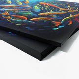 Fish Vibrant Abstract 14 Wall Art