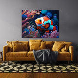 Fish Vibrant Anemone 13 Wall Art