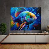 Fish Vibrant Tropical 11 Wall Art