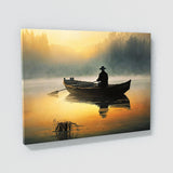 Fishing Fisherman Misty 5 Wall Art