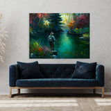 Fishing Fisherman Stream 6 Wall Art