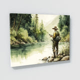 Fishing Fly Nature Scene 3 Wall Art