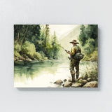 Fishing Fly Nature Scene 3 Wall Art