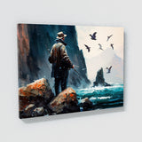 Fishing Seascape Scene 1 Wall Art