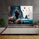 Fishing Seascape Scene 1 Wall Art