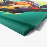 Football Abstract Helmet 4 Wall Art