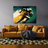 Football Player 2 Wall Art
