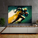 Football Player 2 Wall Art