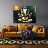 Ganesha Art Encaustic 7 Wall Art
