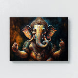 Ganesha Art Ganesha Vibrant 1 Wall Art