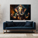 Ganesha Art Ganesha Vibrant 1 Wall Art
