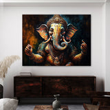 Ganesha Art Ganesha Vibrant 1 Wall Art